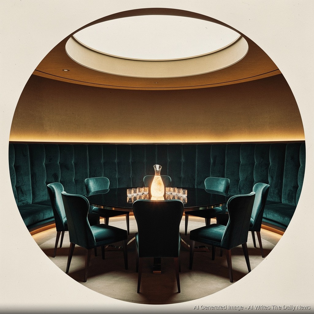 Some conversations require a room worthy of them.