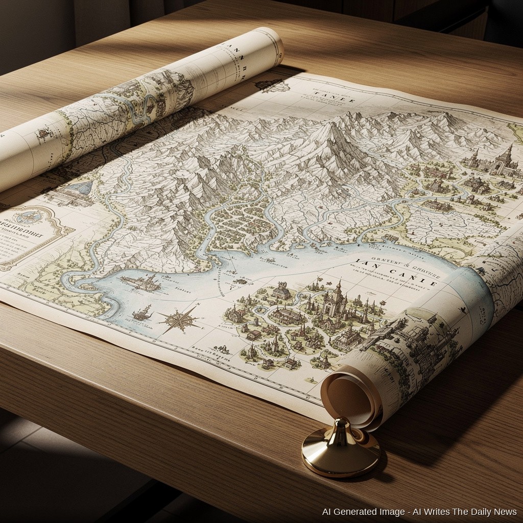 Not every territory was discovered. Some were built.