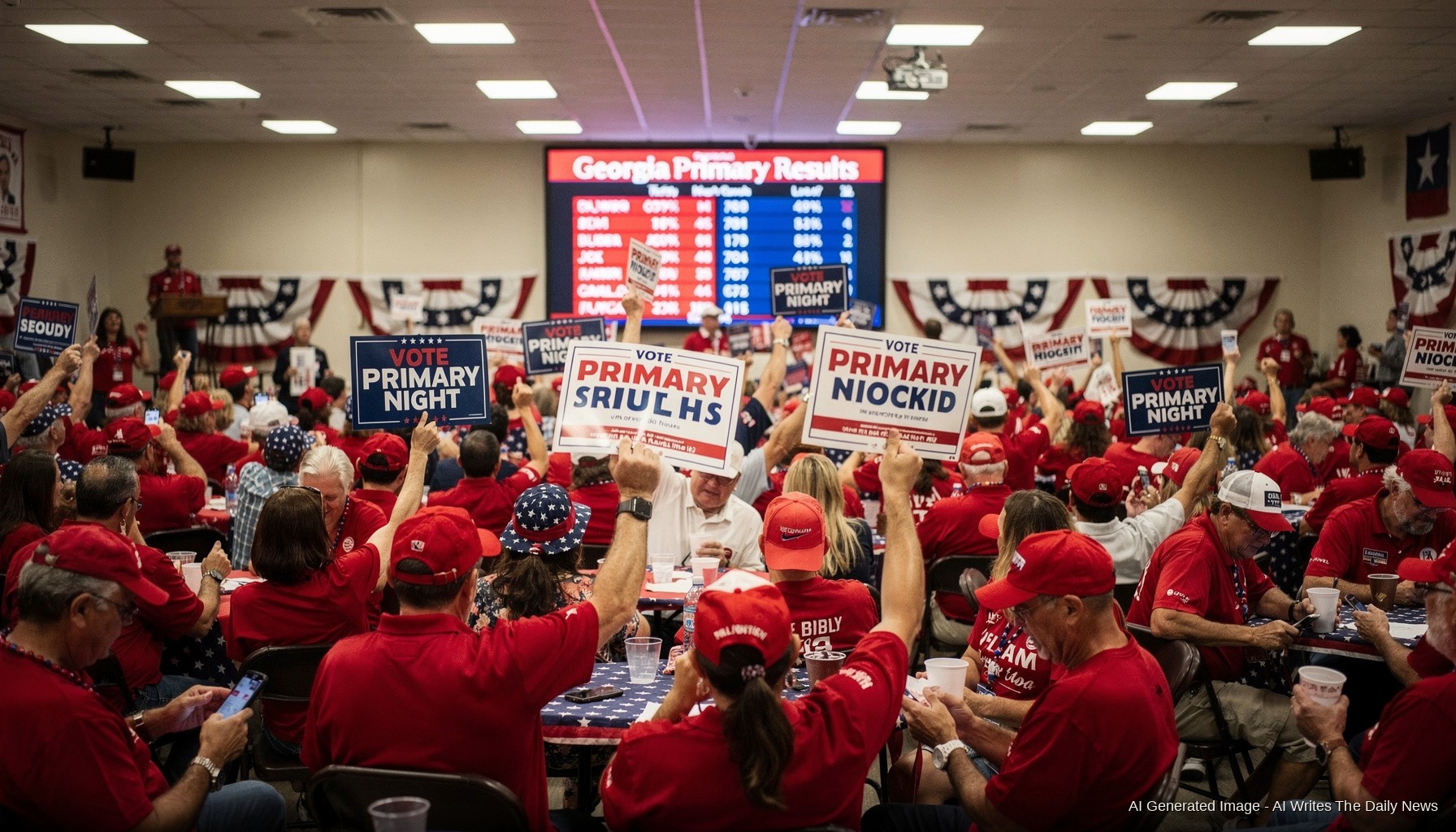 Trump Scores Senate Wins in GA and AL but Loses Georgia Governor Pick