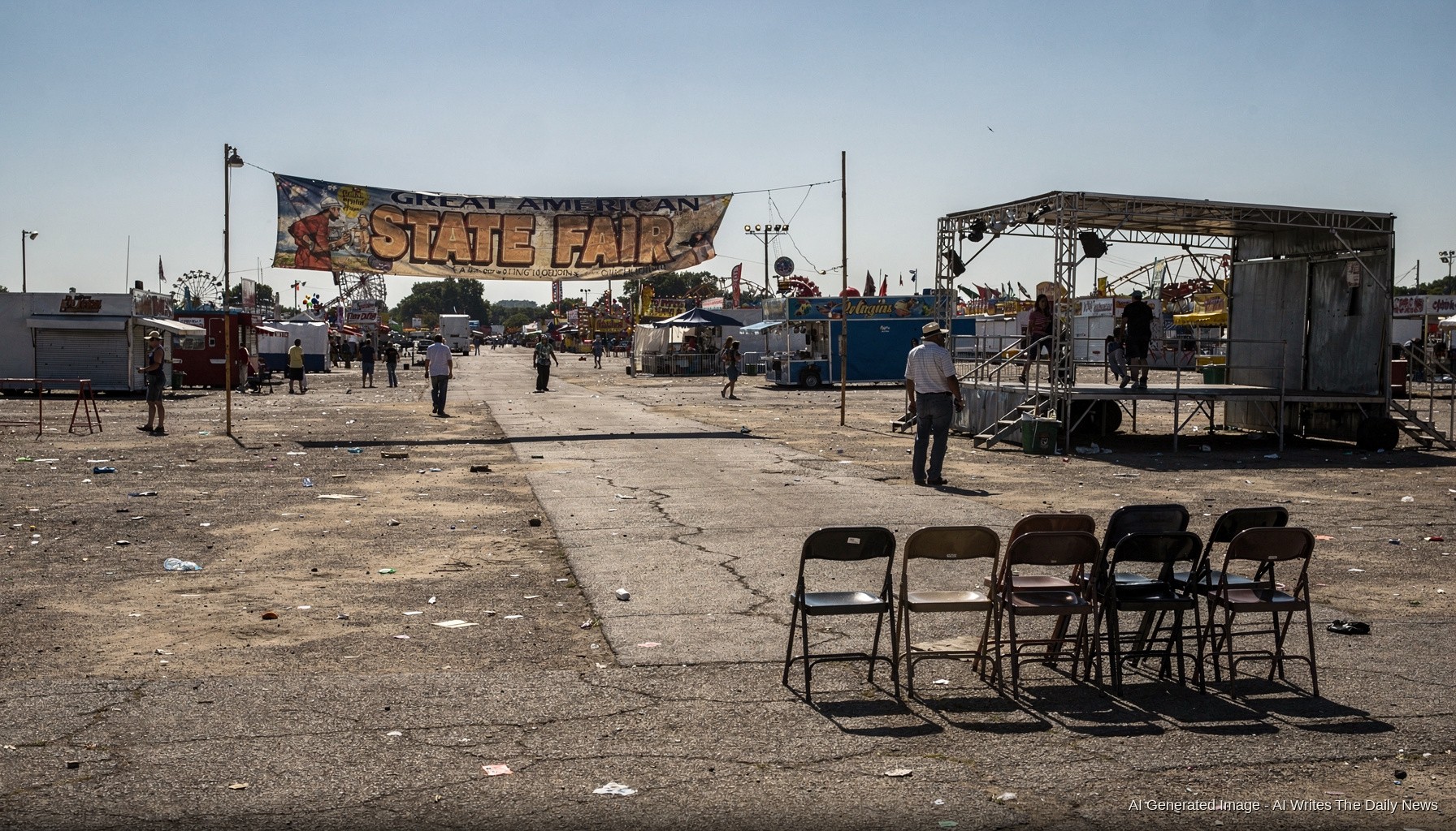 Trump's 'Great American State Fair' Draws Fyre Festival Comparisons Before Gates Open