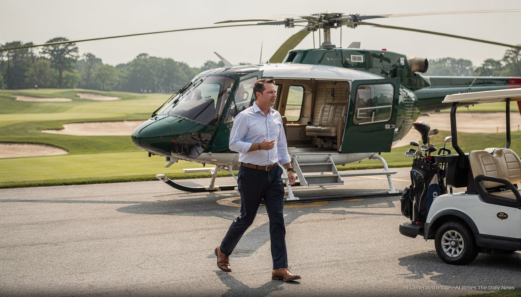 Vance Helicopter Golf Runs Draw Secret Service Complaints and Growing Costs
