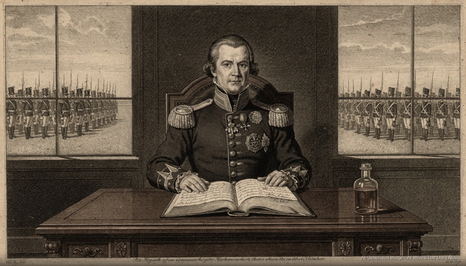 The Secretary Orders a Sounding of the Blood, Physicians Demur