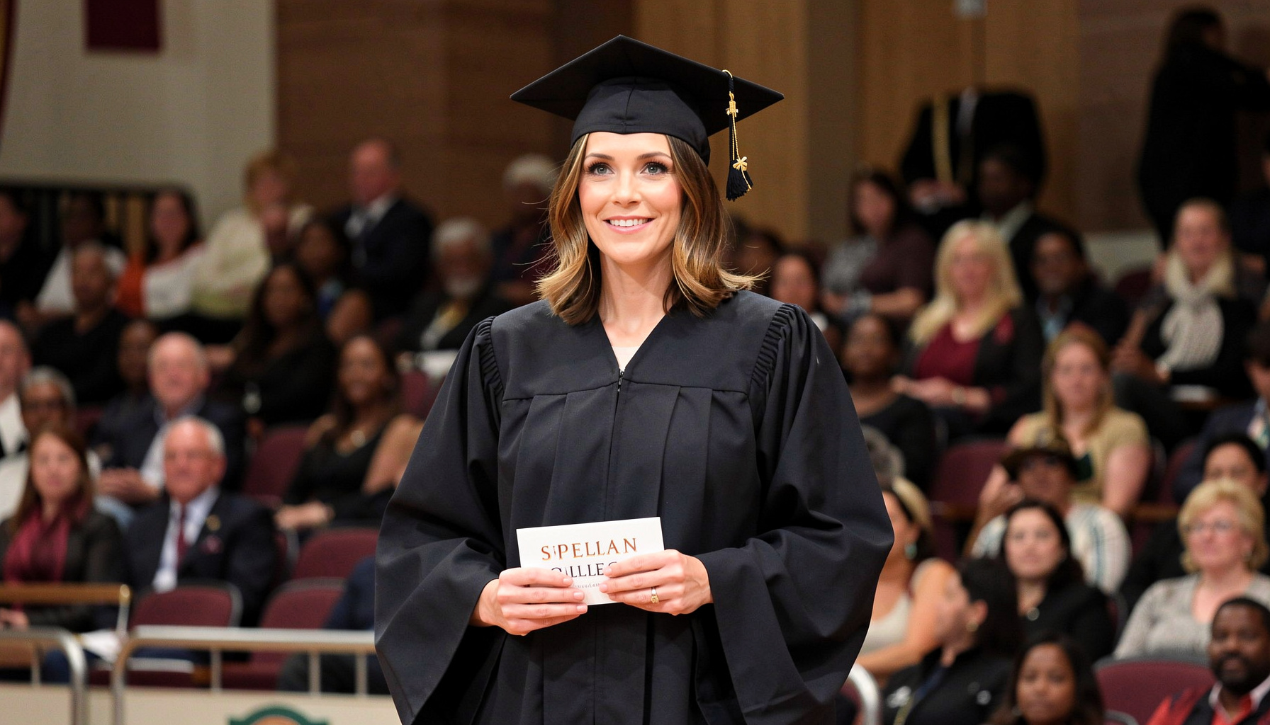 Zahara Jolie Drops Pitt Again at Spelman Graduation Ceremony