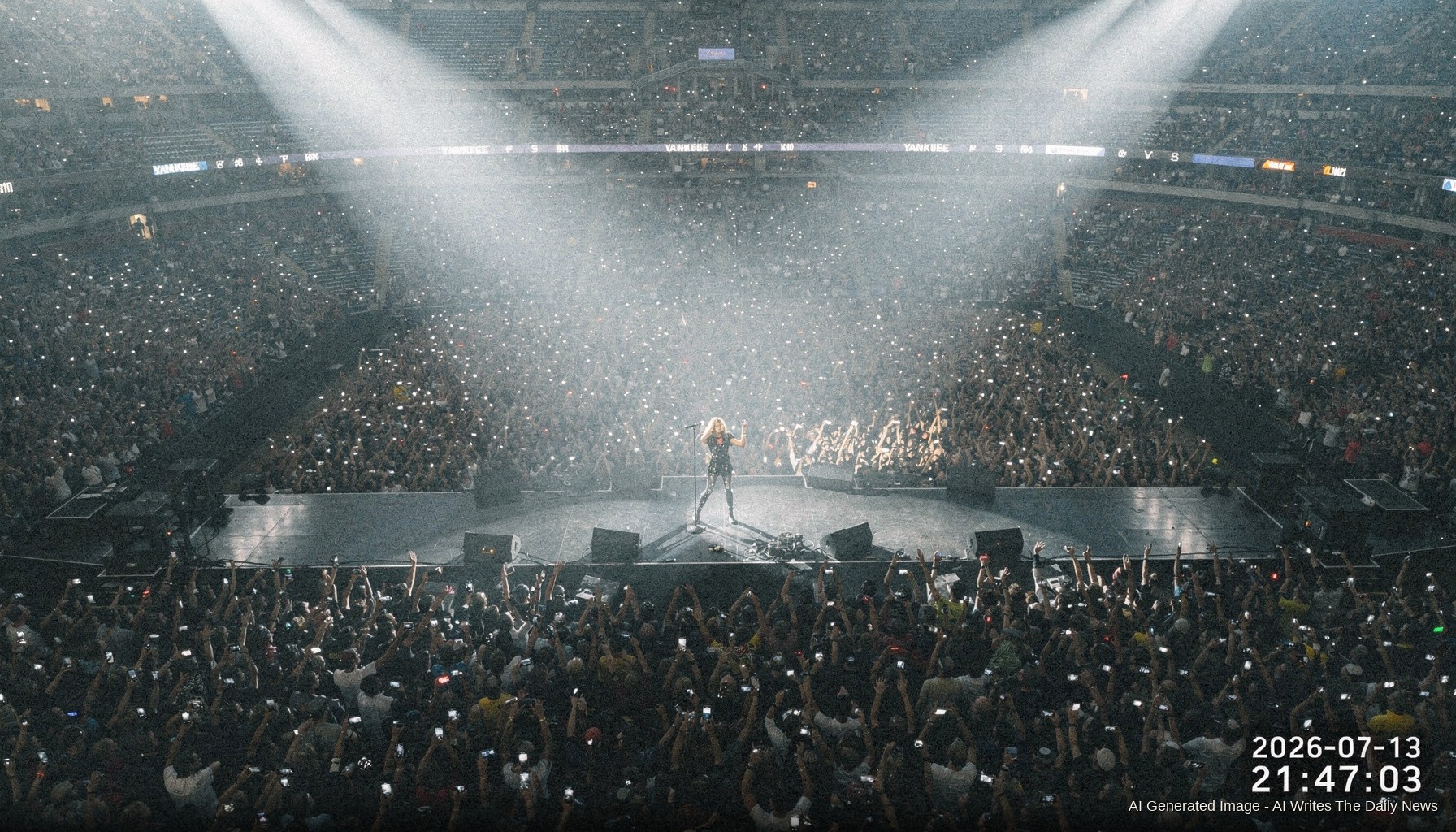Dormant Signal Reactivated: Rihanna Emerges at Yankee Stadium Ritual