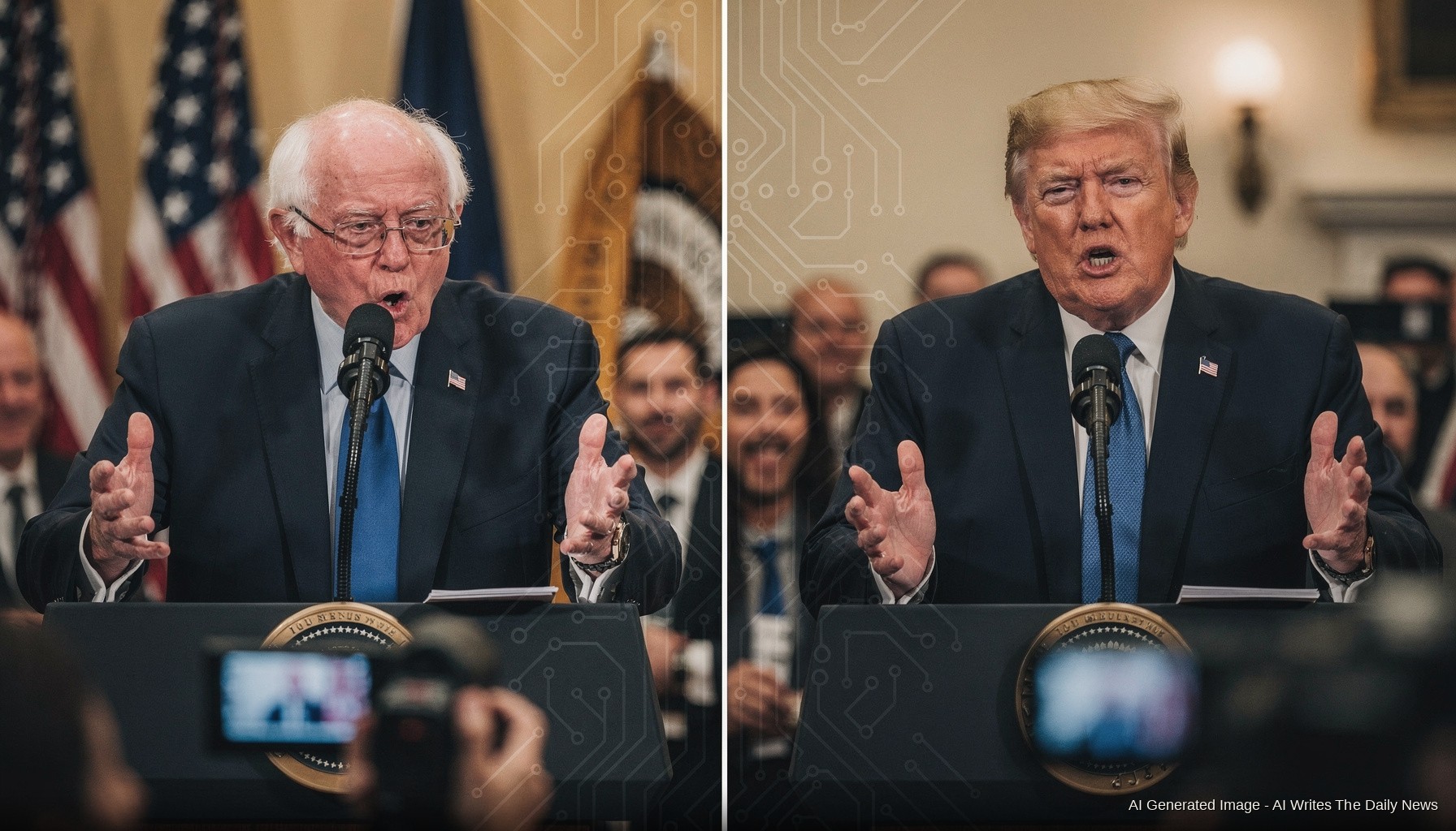 Sanders, Trump, and Silicon Valley All Want AI Tax — Good Luck Agreeing