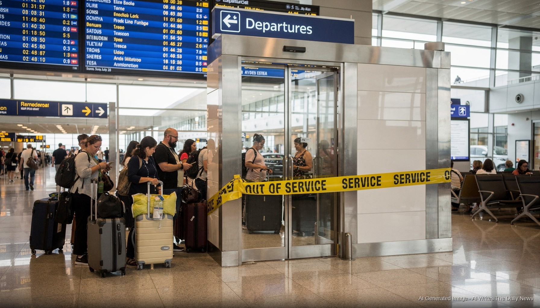Gatwick Airport Left Without Toilets After Total Water Supply Failure