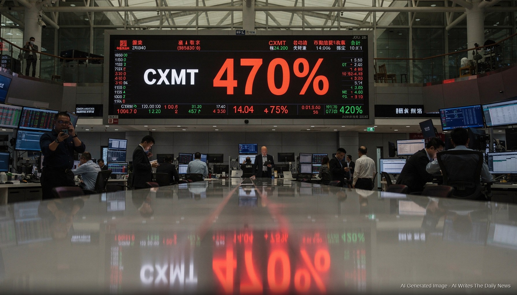 China's CXMT Surges 470% on Debut, Becomes Shanghai's Most Valuable Company