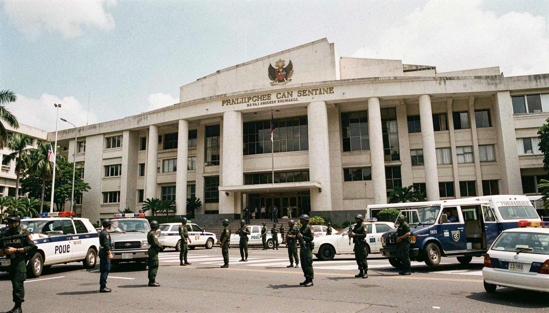 Philippine Senate Locked Down After Police Storm ICC Fugitive's Refuge