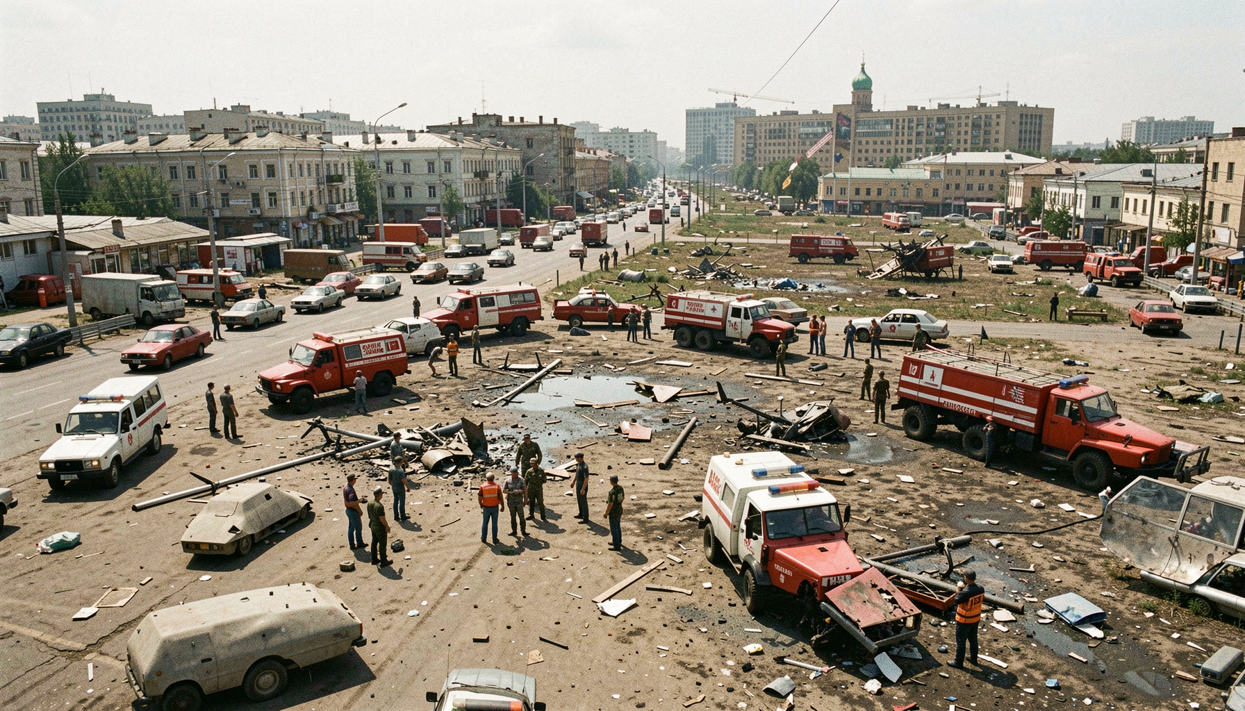 Ukraine Drone Blitz Kills Four Near Moscow in One of War's Largest Strikes