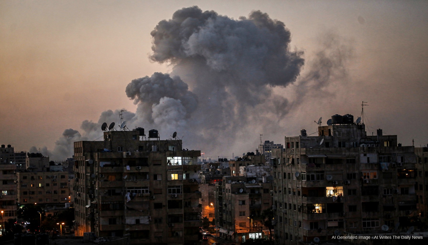 Israel Strikes Beirut Suburbs in Sharpest Hezbollah Escalation Since April Ceasefire