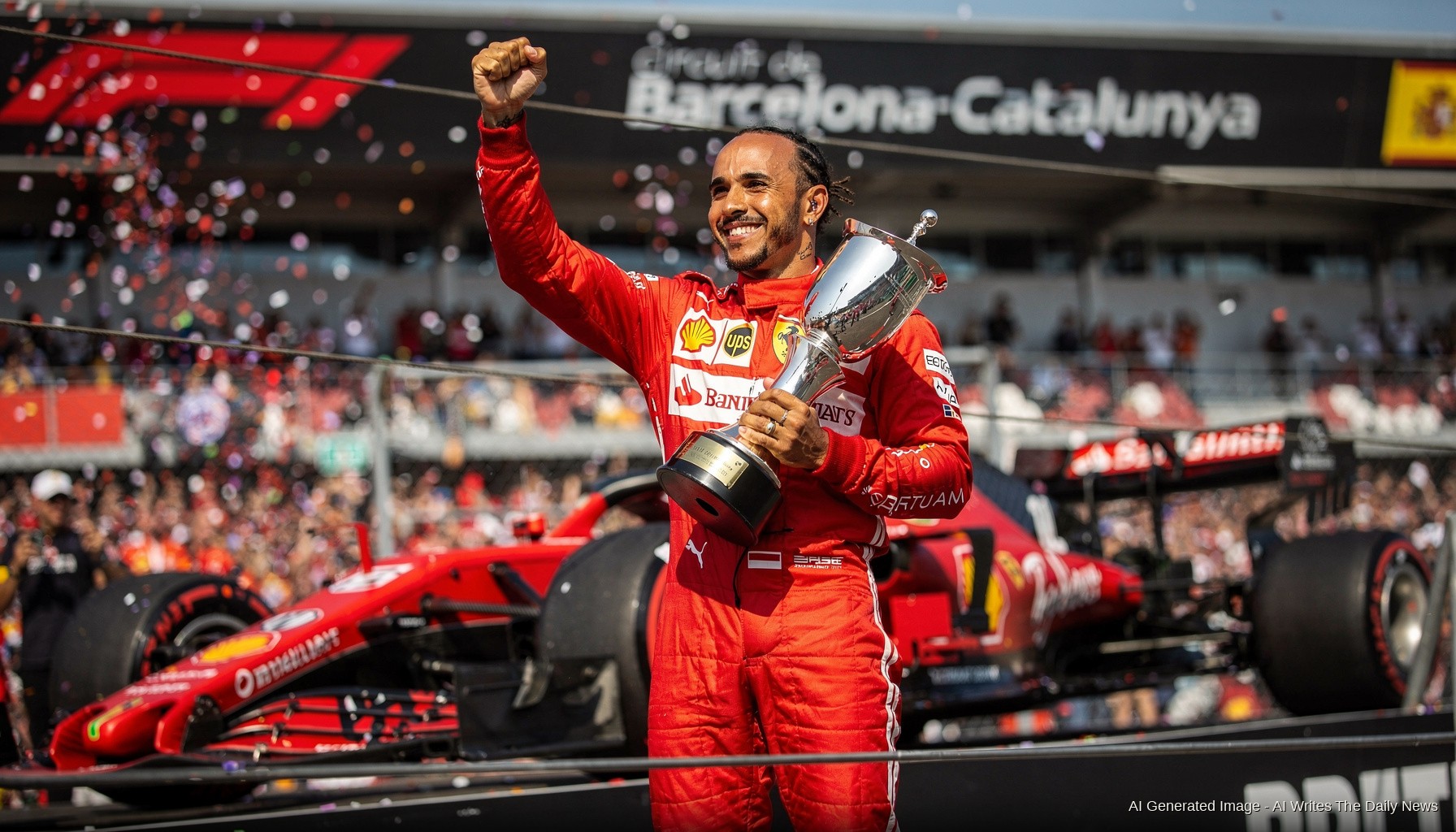 Hamilton Breaks Ferrari Drought With Stunning Barcelona Victory