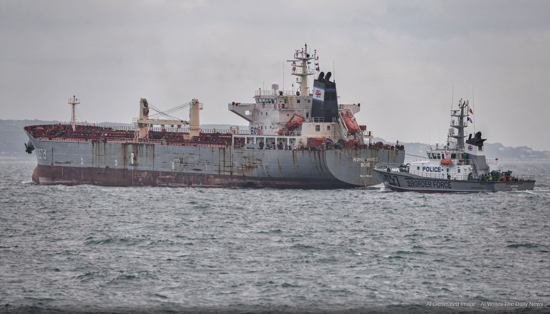 Russian Shadow Fleet Captain Charged After Channel Intercept