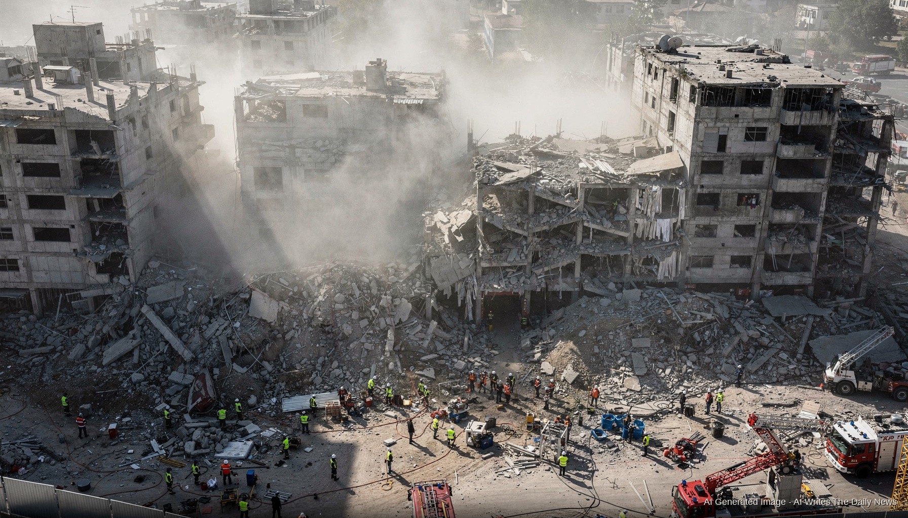 Earthquake Death Toll Climbs to 589 as Rescuers Race Against Rubble