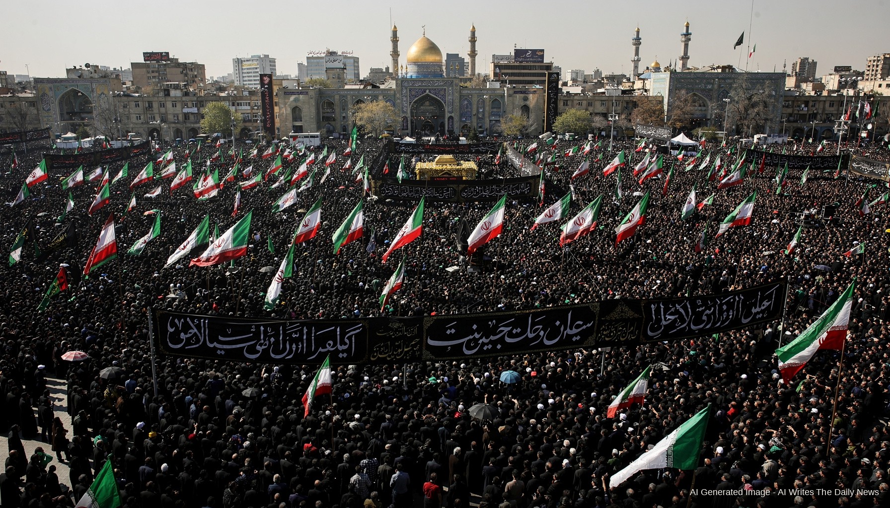 World Powers Descend on Tehran as Khamenei Funeral Ceremonies Begin