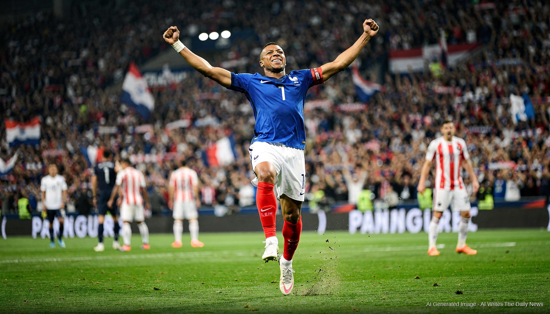 Mbappé Draws Level With Messi As France Survive Paraguay Scare