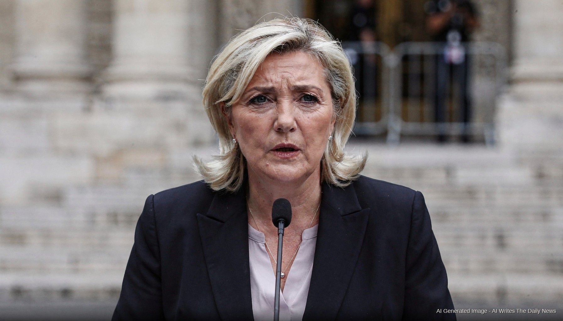 French Court Upholds Le Pen Conviction but Cuts Election Ban