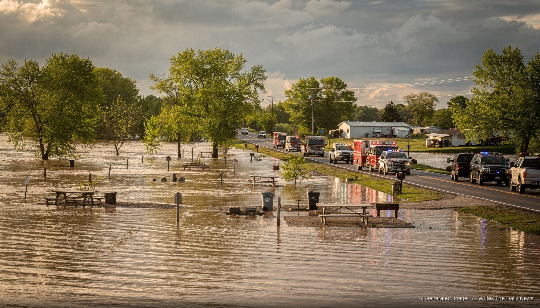Flash Floods Tear Through Missouri, Killing One and Stranding 200 Campers