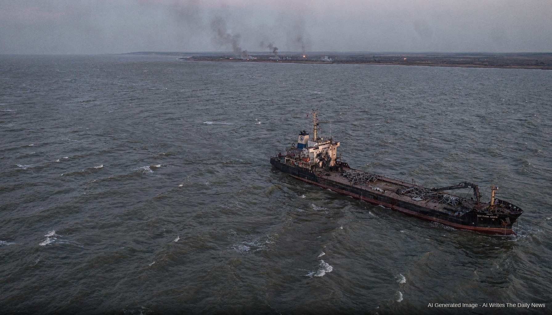 Ukraine Drone Blitz Shuts Down Sea of Azov Shipping Routes