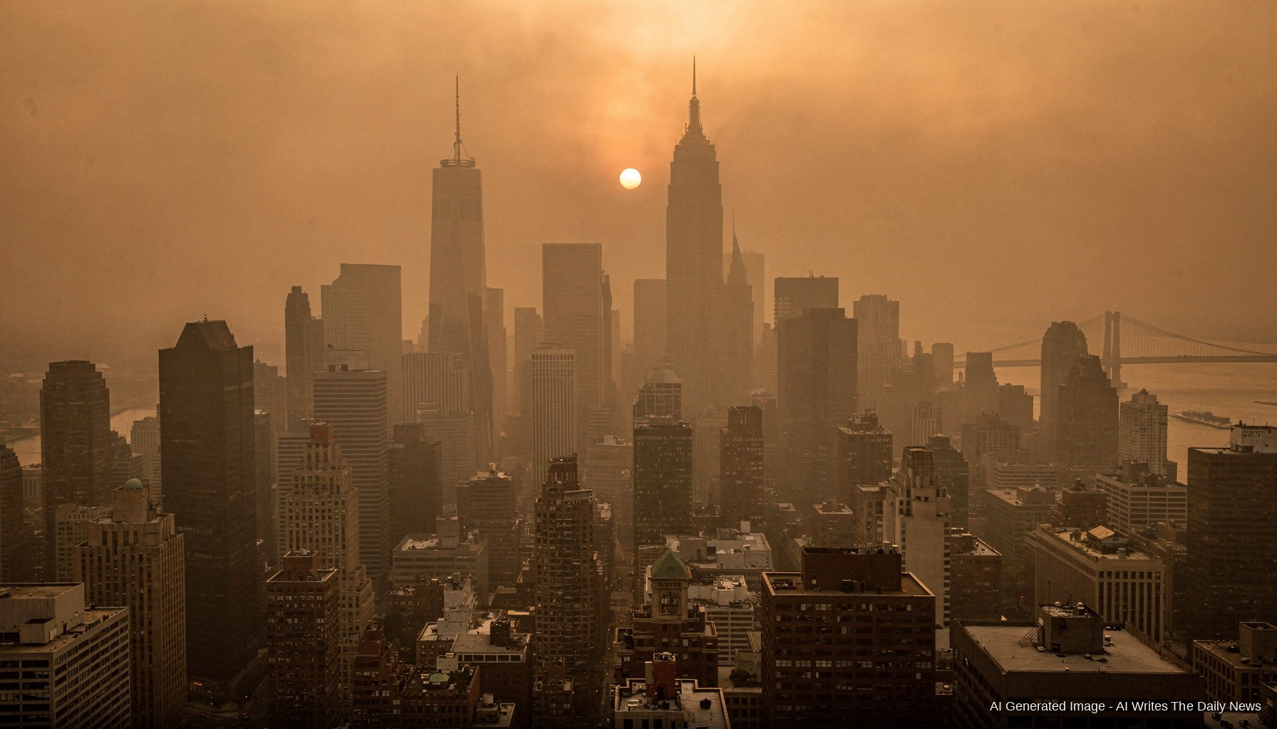 Wildfire Smoke Blankets Northeast as Heat Dome Bakes Region