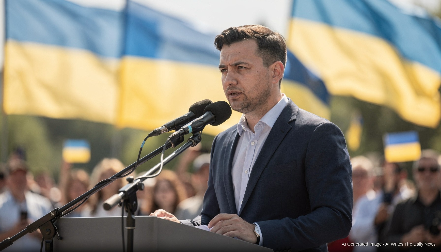 Ousted Ukraine Defense Minister Hits Military Old Guard as Thousands Rally