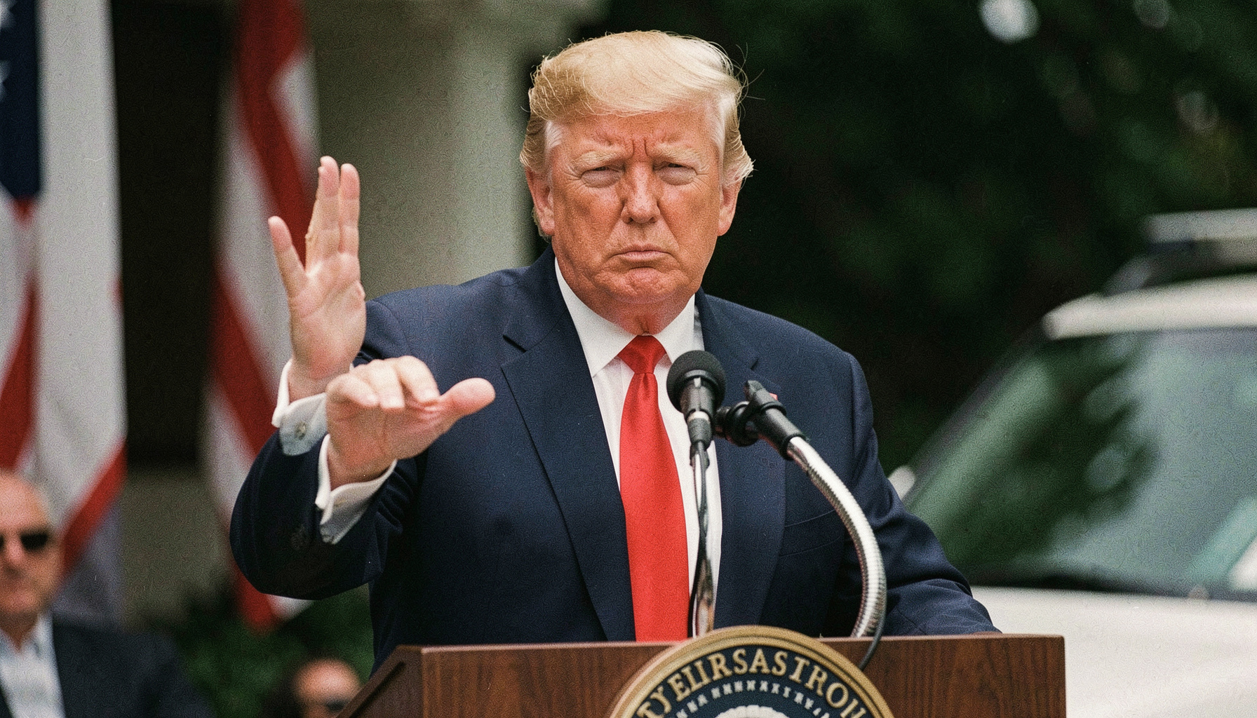 Trump Instructs Negotiators Not to Rush the Talks He Already Started