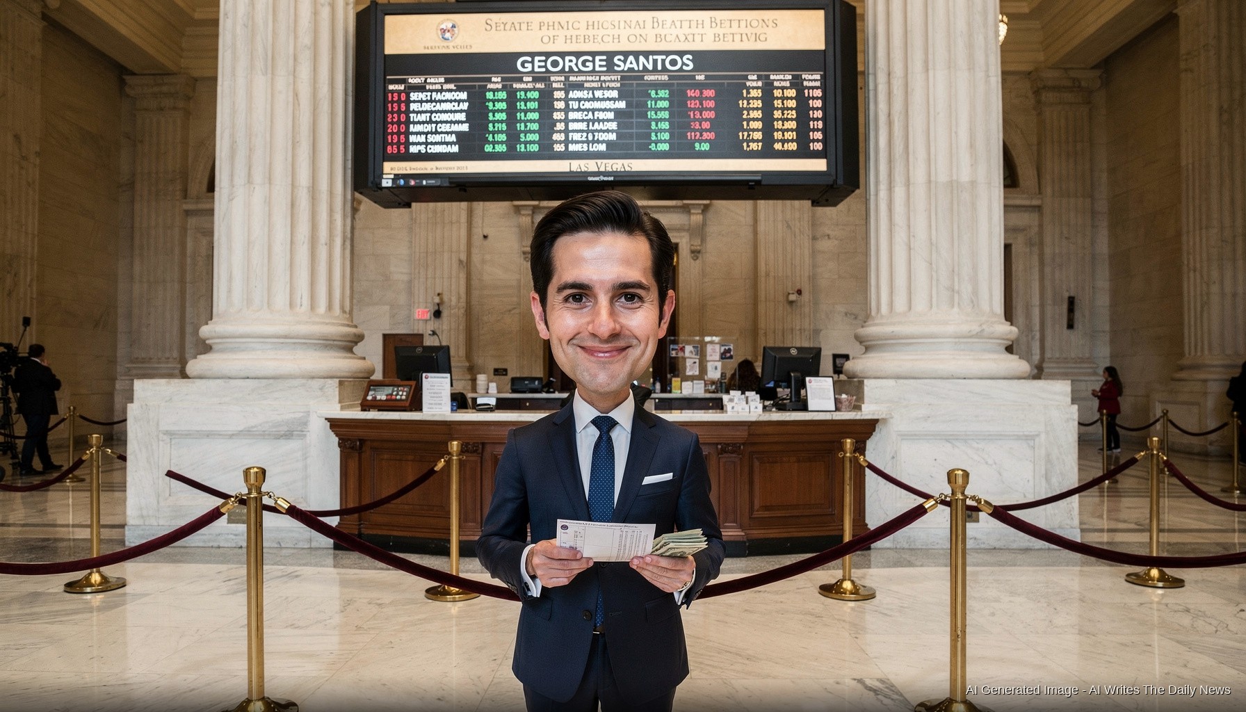 Man Investigated for Wagering He Would Show Up to a Thing