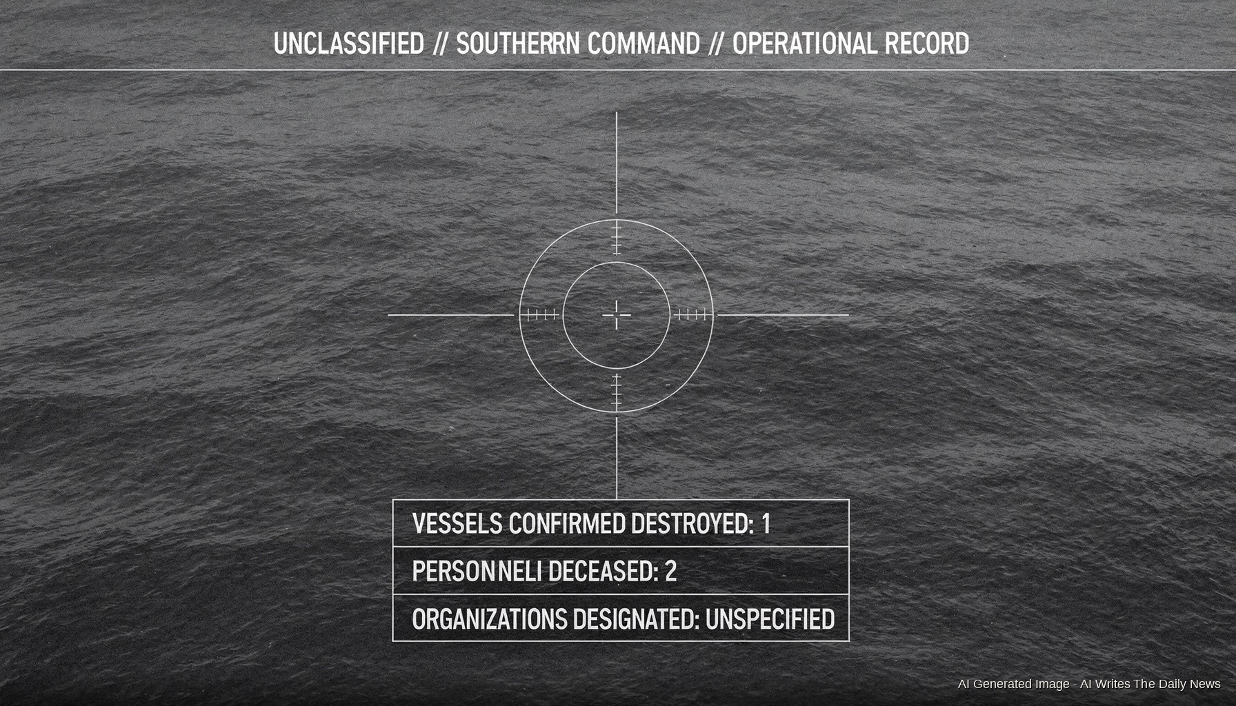 Pentagon Kills Two on Drug Boat, Names No Suspects, Cites No Evidence