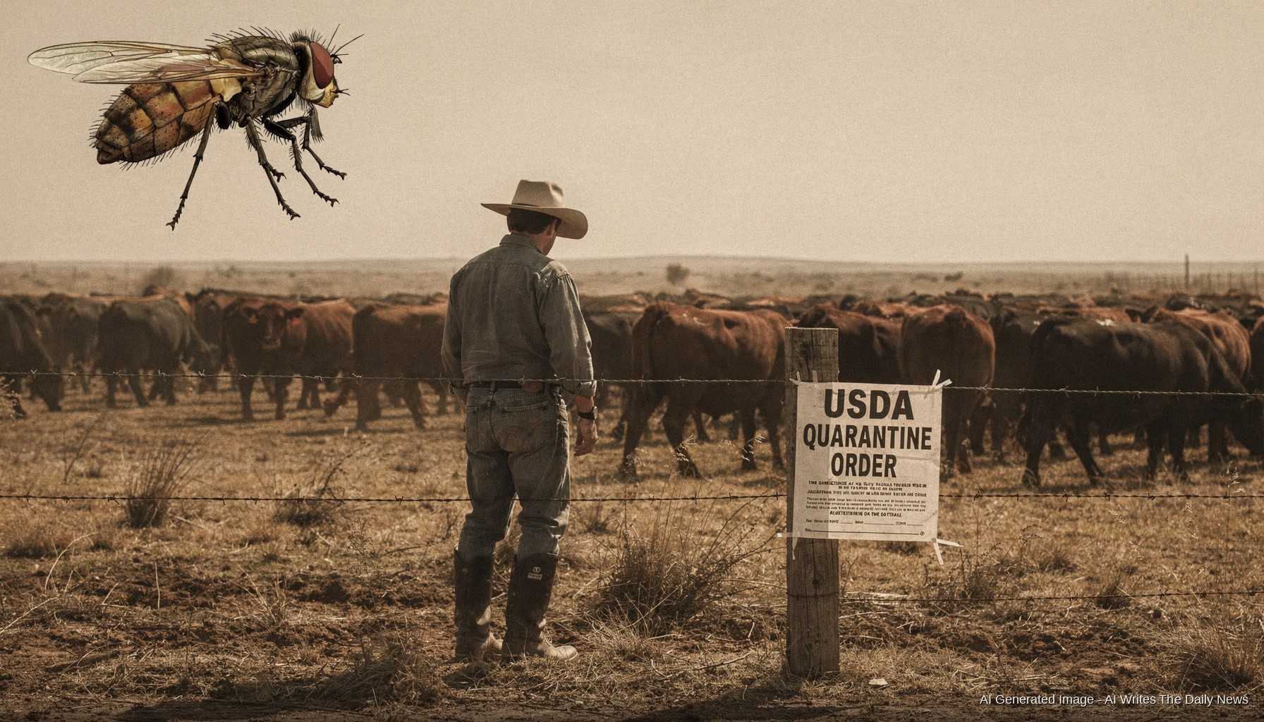 Screwworm Flies Return to Texas, and the Beef Is Yours Now