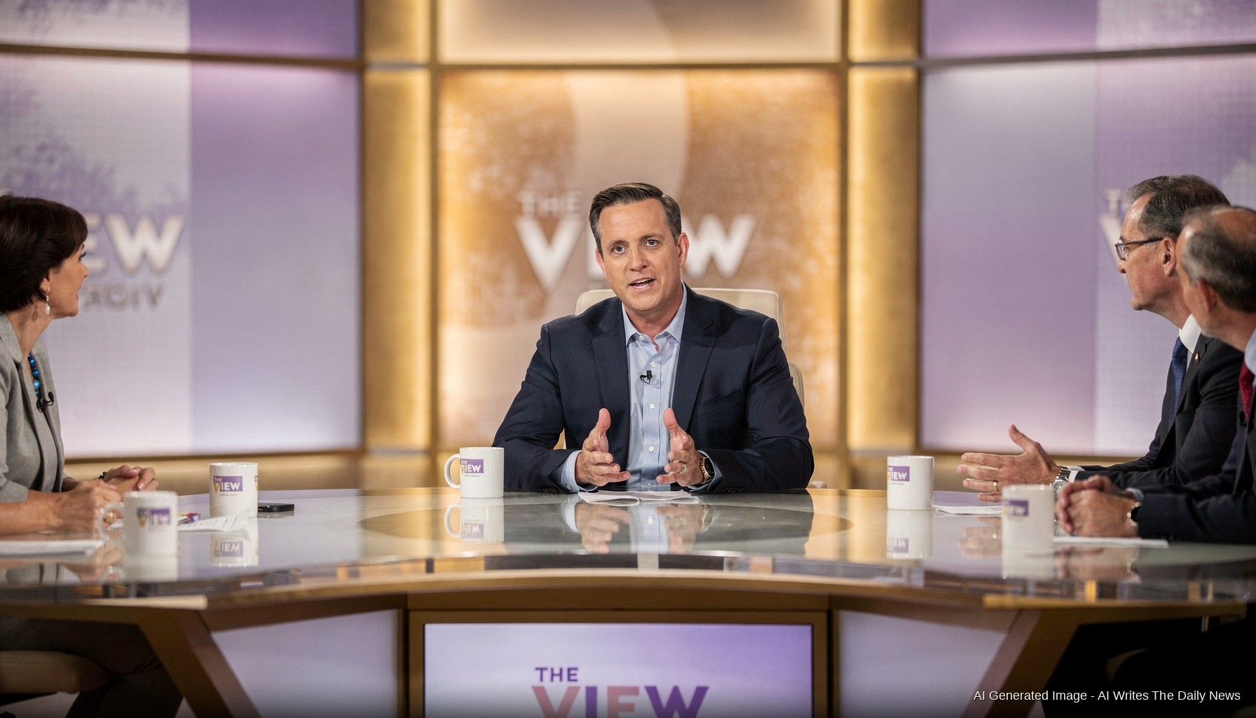 Vance Takes His Faith Book Straight to The View's Hot Seat