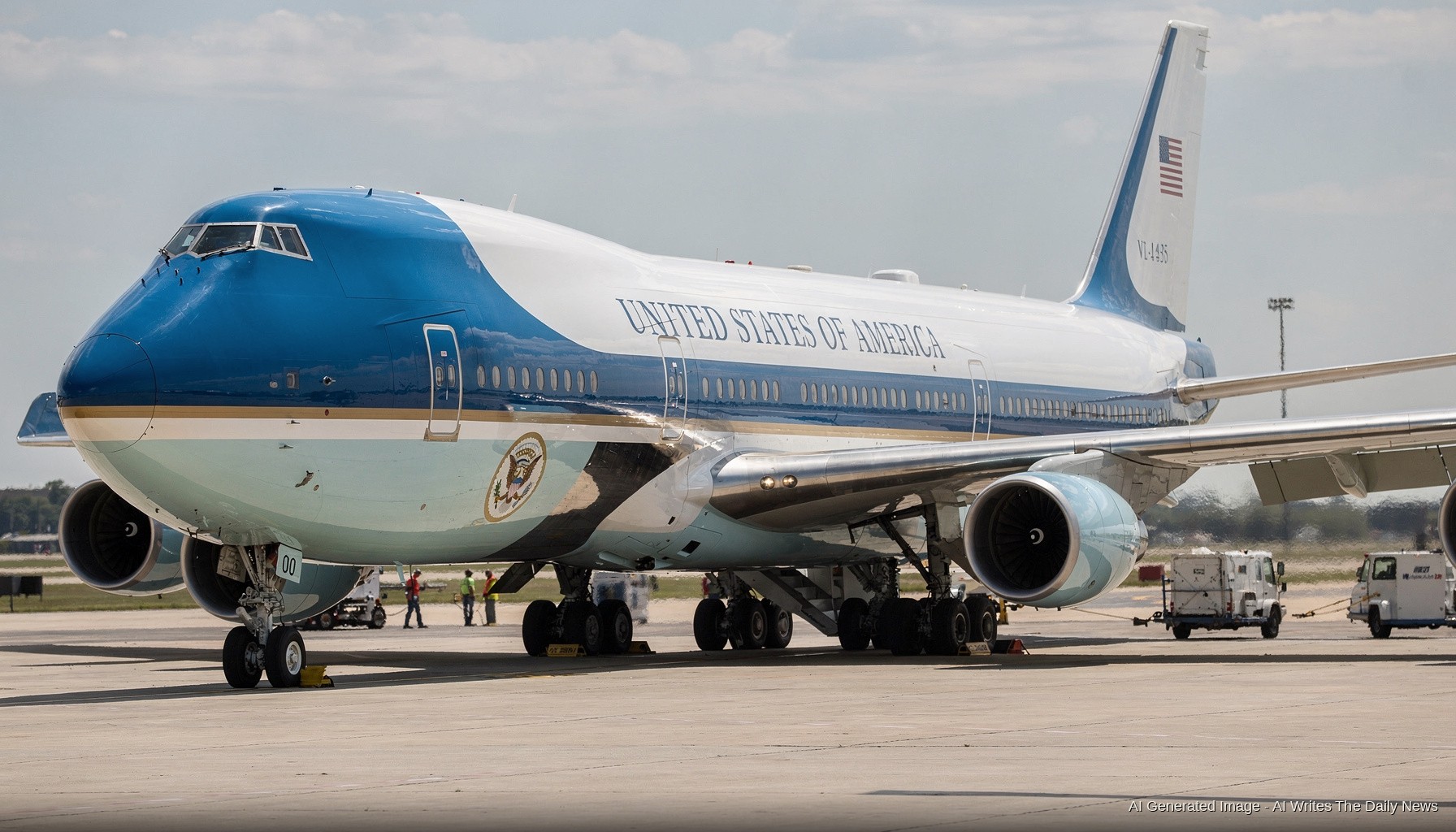 The 747 That Flew Nine Presidents Makes Its Final Landing