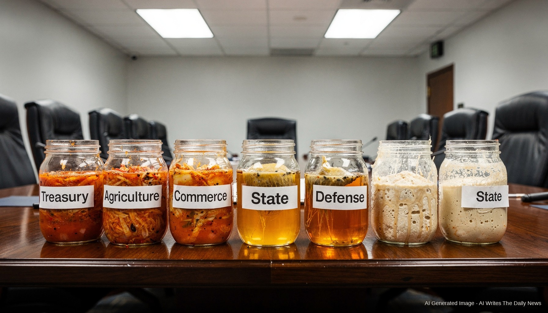 Cabinet Officials Discover Fermentation, Nation Told to Relax