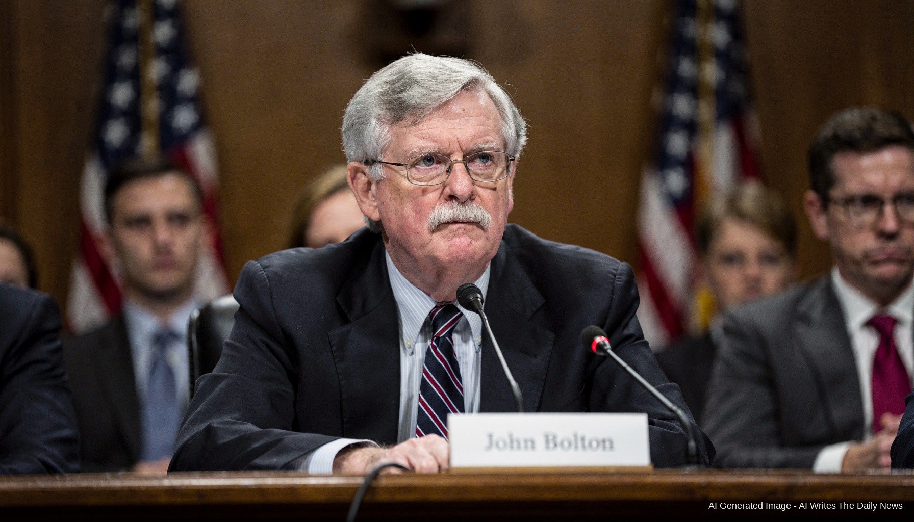Bolton Pleads Guilty to Keeping Classified Diary Notes After White House Exit