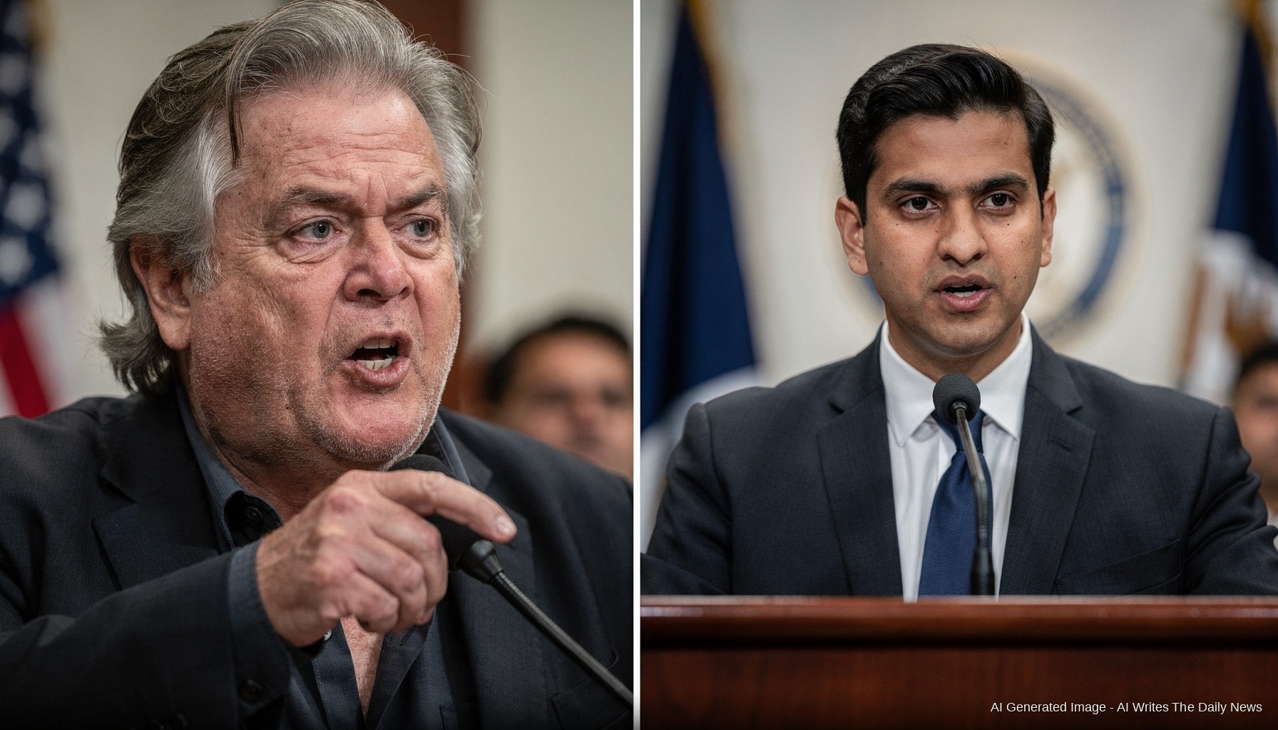 Bannon Breaks With Patel, Says Nobody Believes FBI Crime Numbers