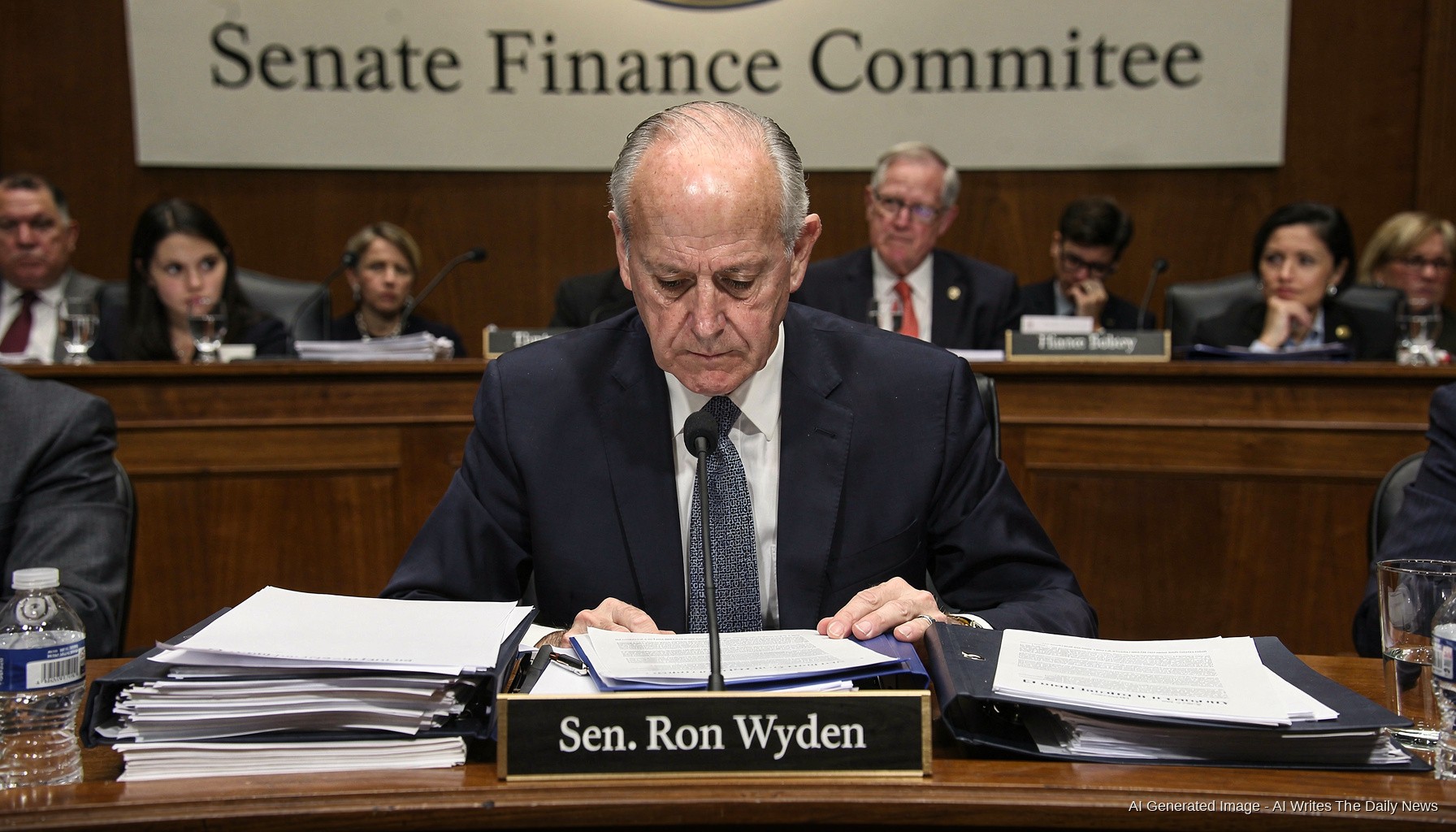 Senate Democrats grill Trump-tied firms over DOJ-IRS deal scope