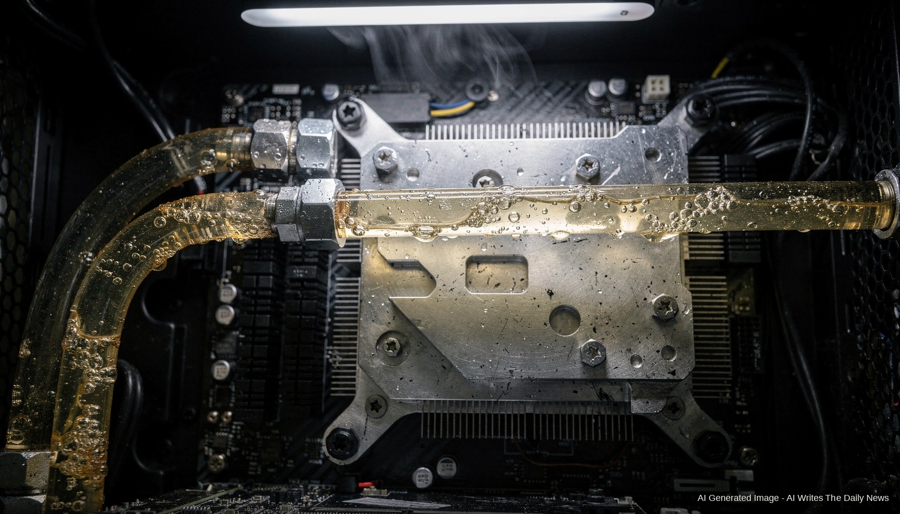 Hot-Tub Water Is Keeping NVIDIA's Hottest Data Center Chips Alive